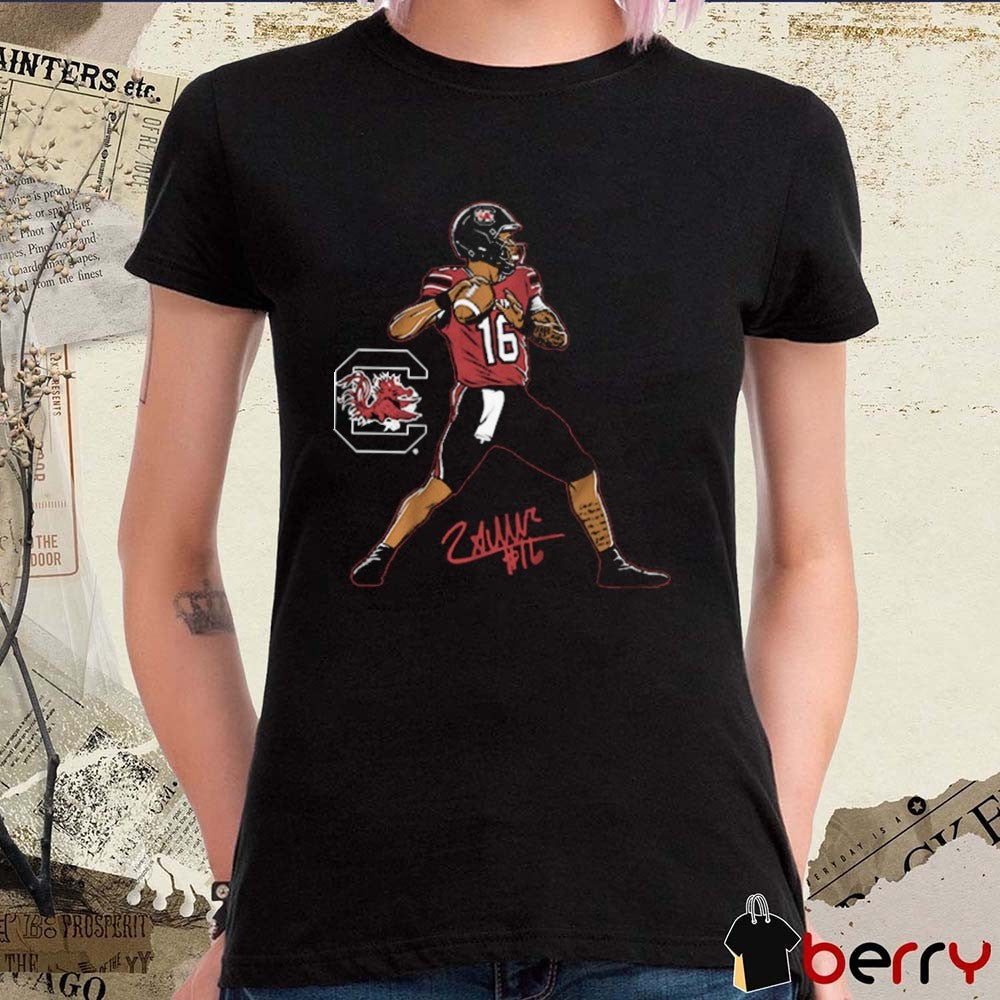 South Carolina Gamecocks Football LaNorris Sellers Superstar Pose NCAA Signature t-shirt