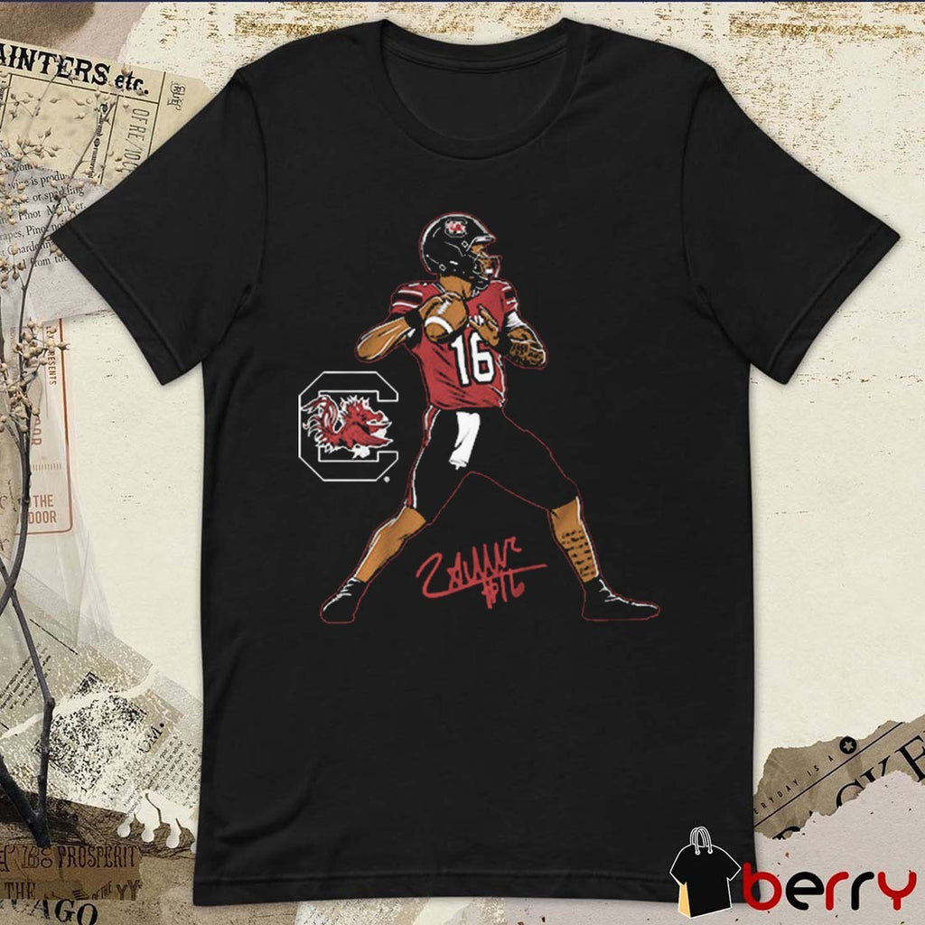 South Carolina Gamecocks Football LaNorris Sellers Superstar Pose NCAA Signature t-shirt