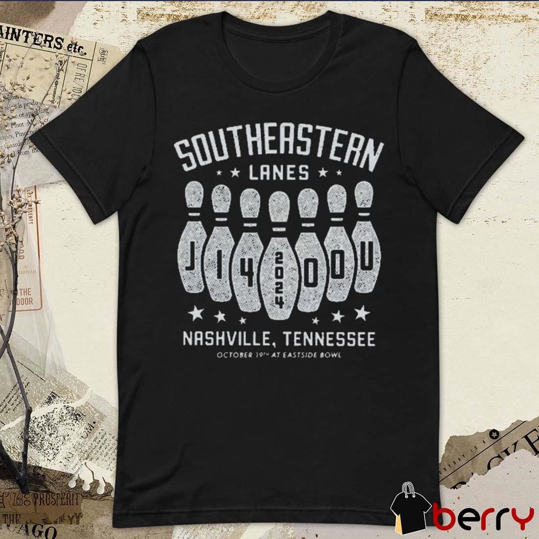 Southeastern Lanes In Nashville TN Oct 19 2024 t-shirt