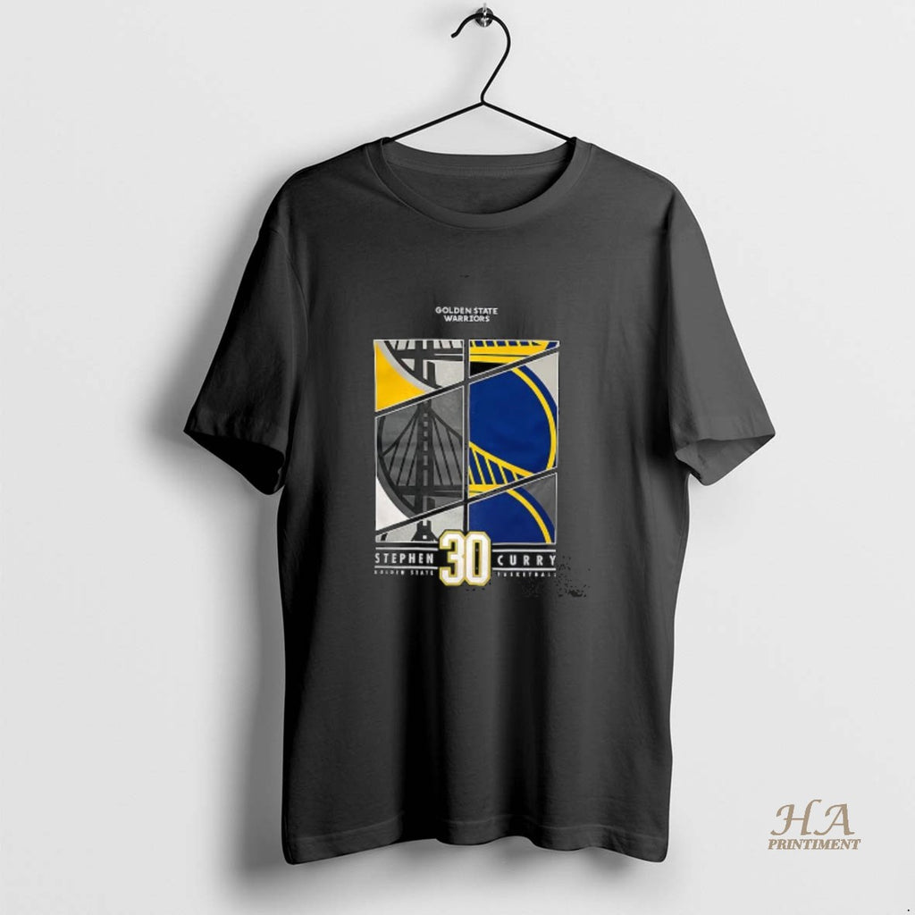 Official Stephen Curry Golden State Warriors Number 30 Collage Logo