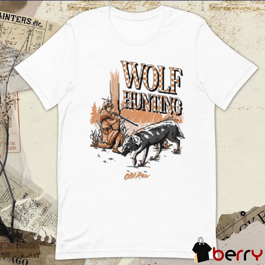 TN Wolf Hunting Pocket Tennessee Volunteers Painting t-shirt
