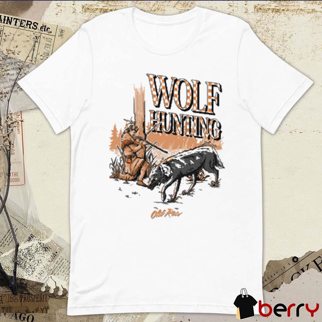 TN Wolf Hunting Pocket Tennessee Volunteers Painting t-shirt