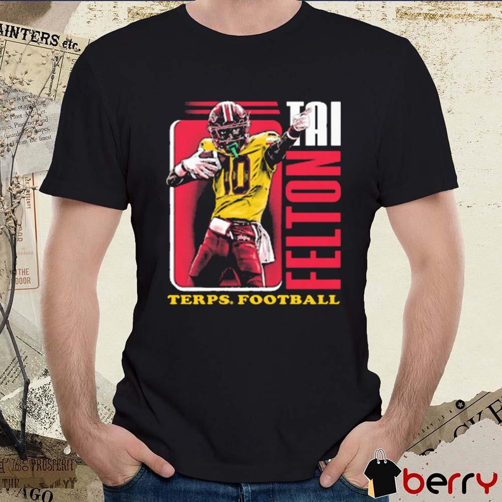 Tai Felton Terps Football 90s Graphic t-shirt