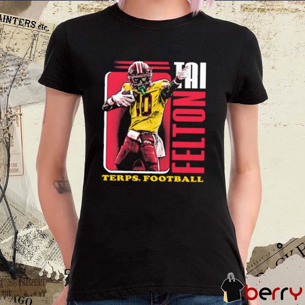 Tai Felton Terps Football 90s Graphic t-shirt