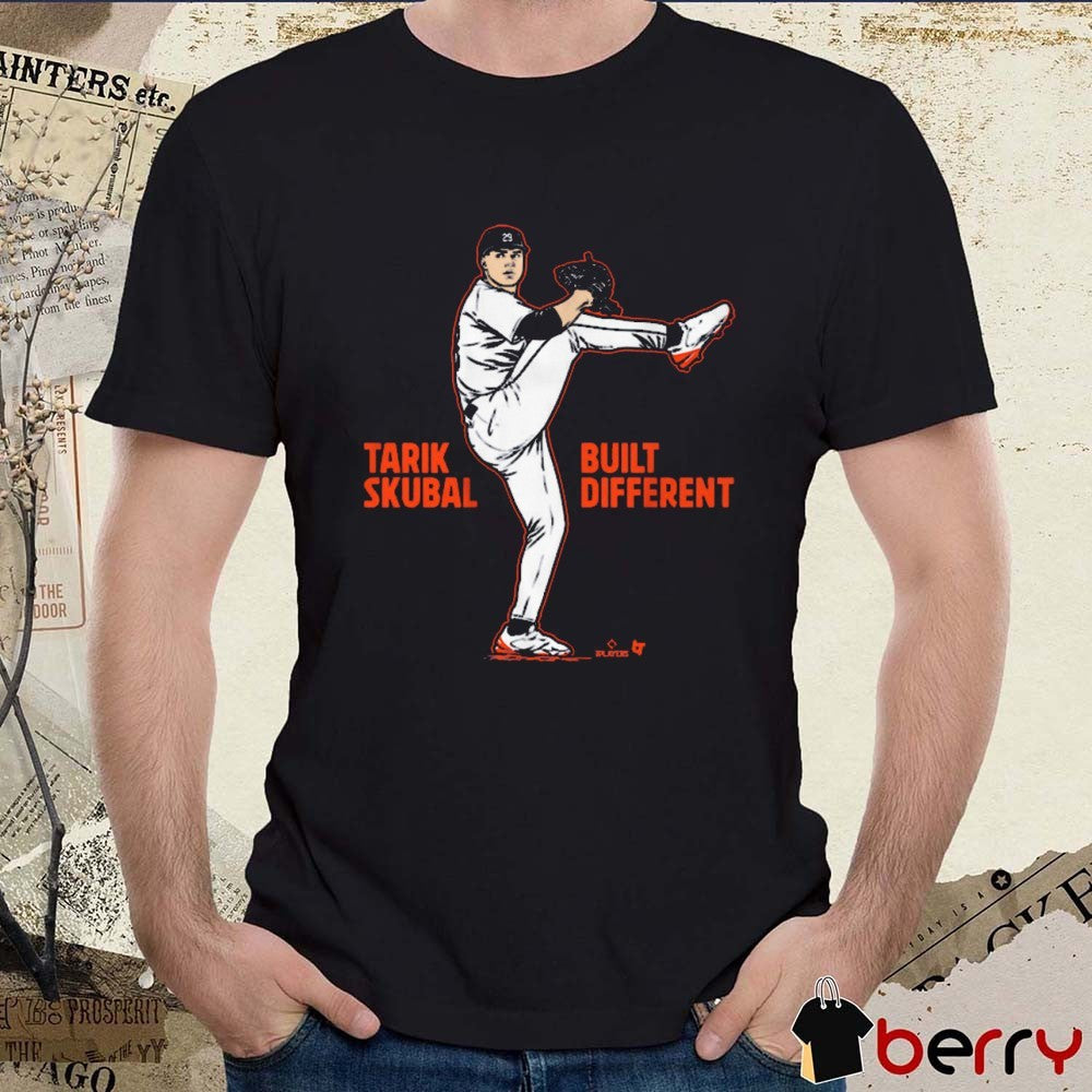 Tarik Skubal Built Different Detroit Tigers MLB 2025 t-shirt