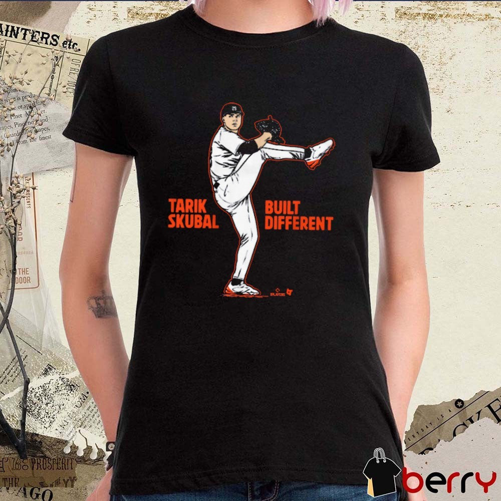 Tarik Skubal Built Different Detroit Tigers MLB 2025 t-shirt