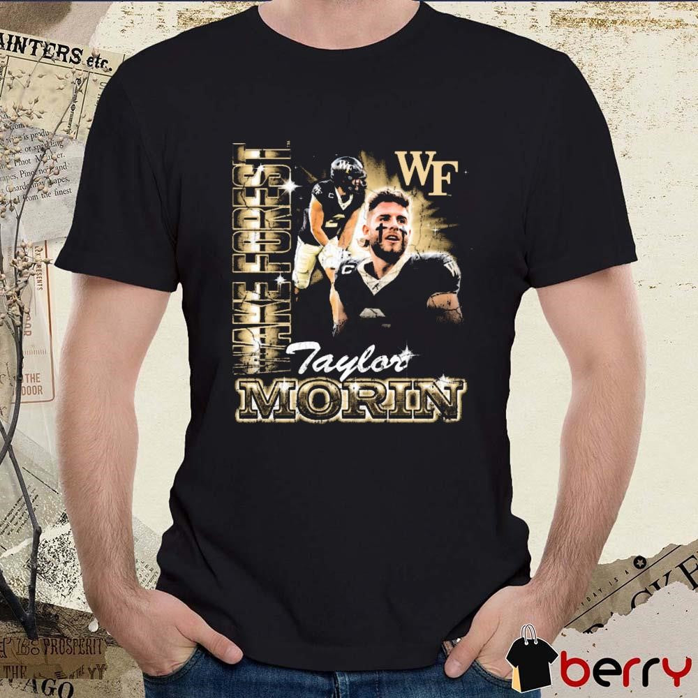 Taylor Morin Wake Forest Demon Deacons 90s Retro t-shirt