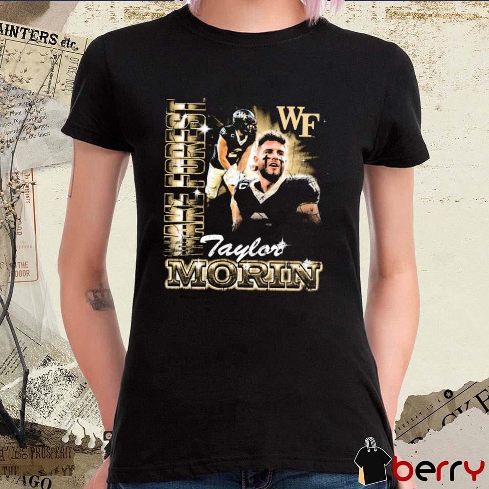 Taylor Morin Wake Forest Demon Deacons 90s Retro t-shirt