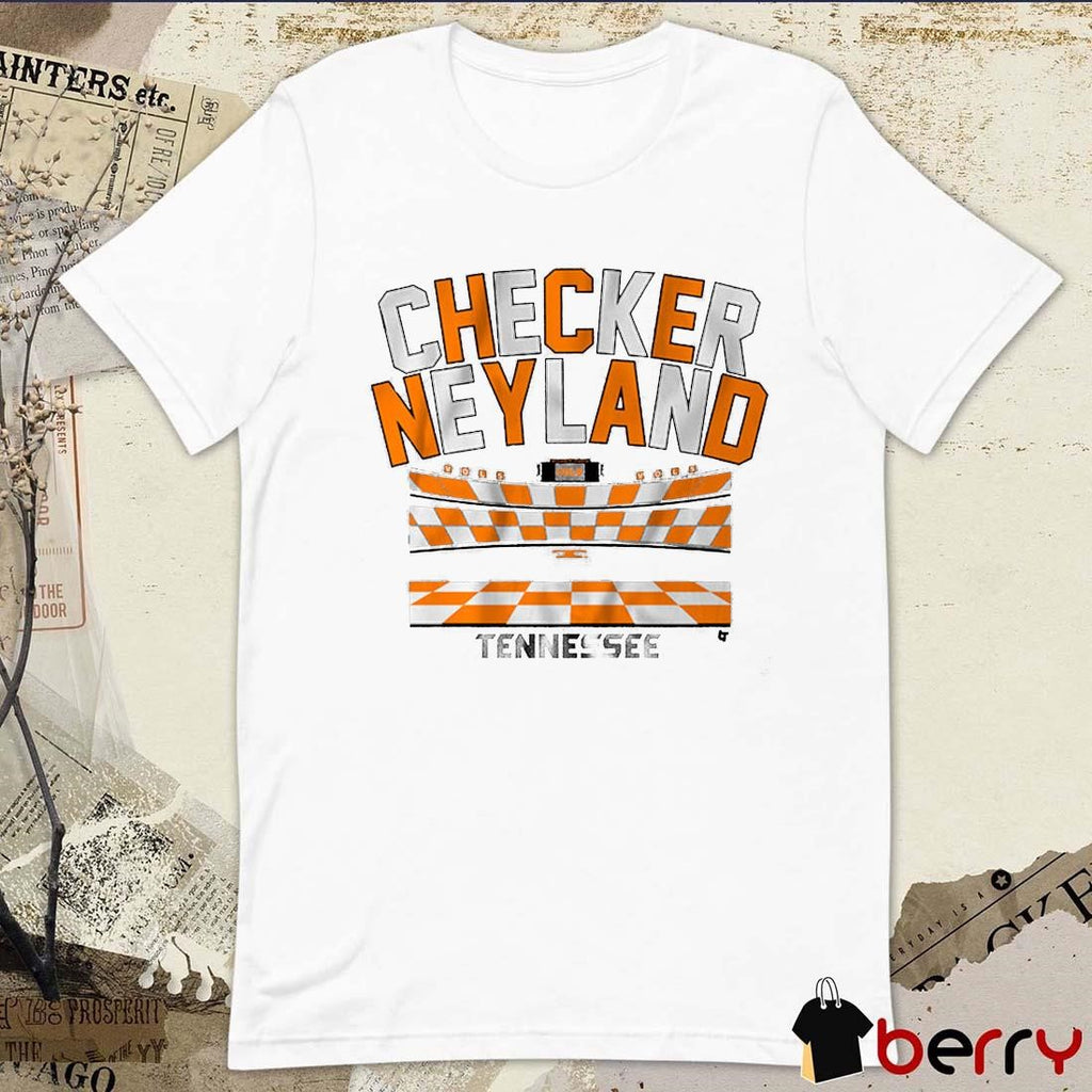 Tennessee Vols Football Checker Neyland t-shirt
