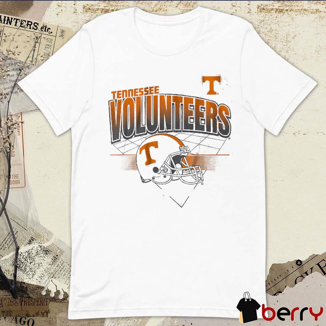 Tennessee Vols Football Helmet Grid Knoxville NCAA 2024 t-shirt