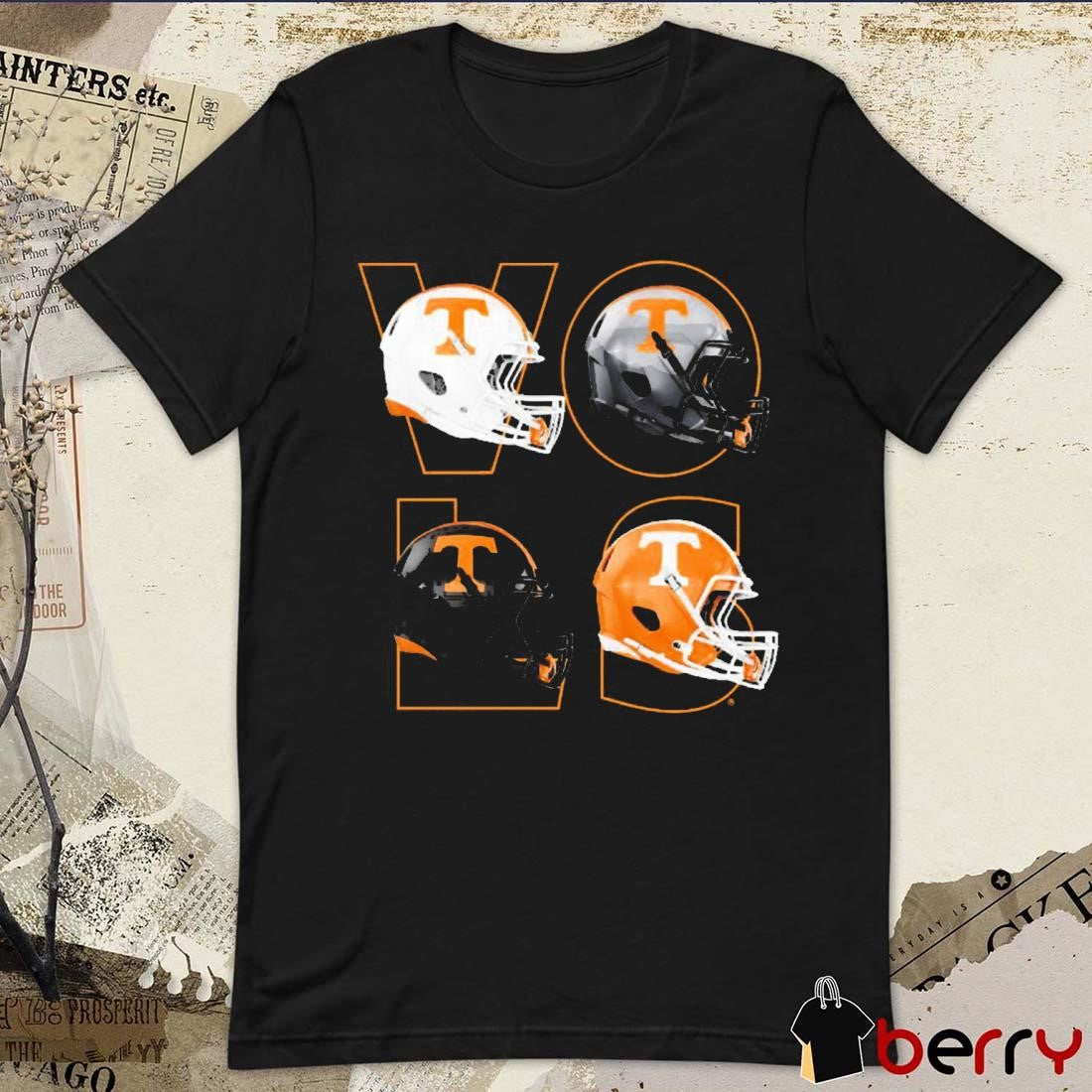Tennessee Vols Multi Helmets Comfort Colors NCAA 2024 t-shirt