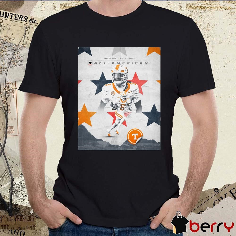 Tennessee Volunteers AP All-America team Jermod Mccoy Dylan Sampson Poster t-shirt
