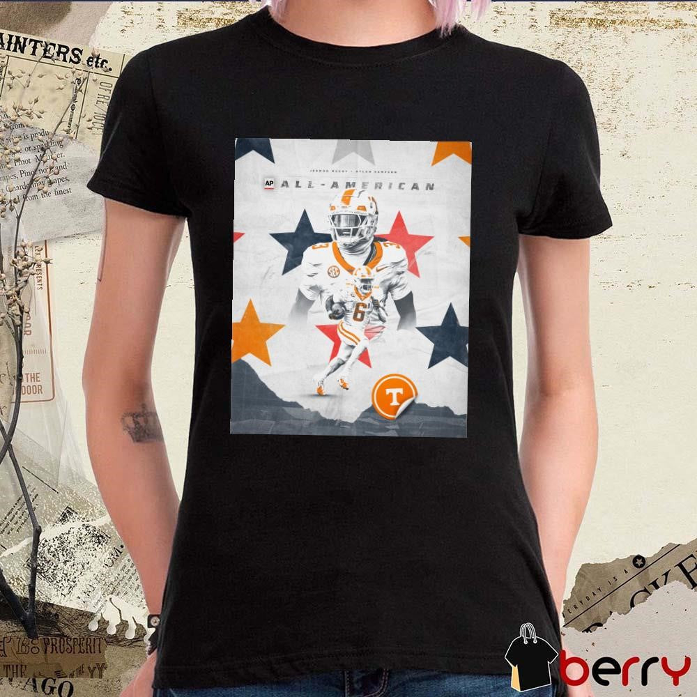 Tennessee Volunteers AP All-America team Jermod Mccoy Dylan Sampson Poster t-shirt