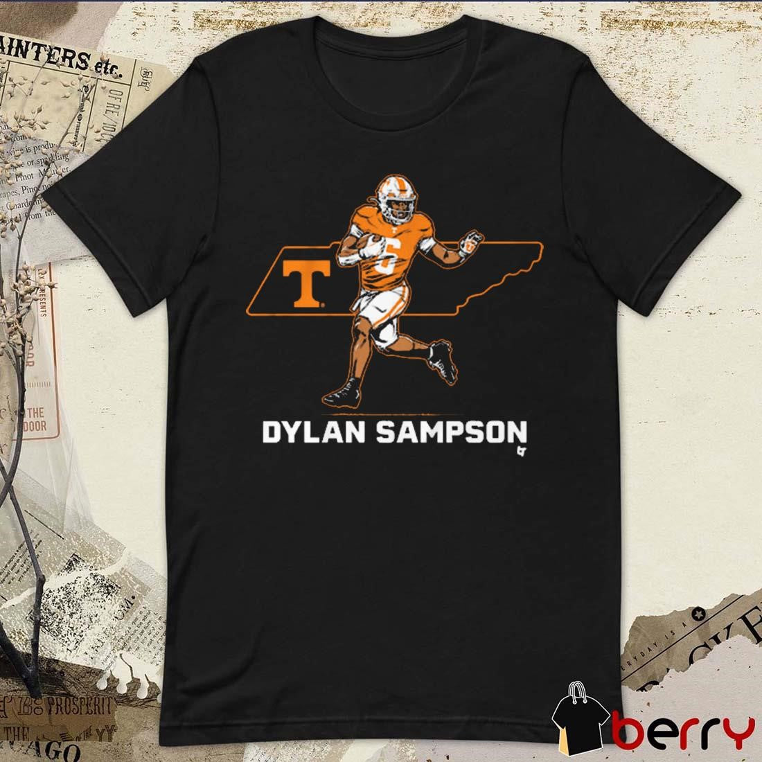 Tennessee Volunteers Football Dylan Sampson State Star NCAA t-shirt