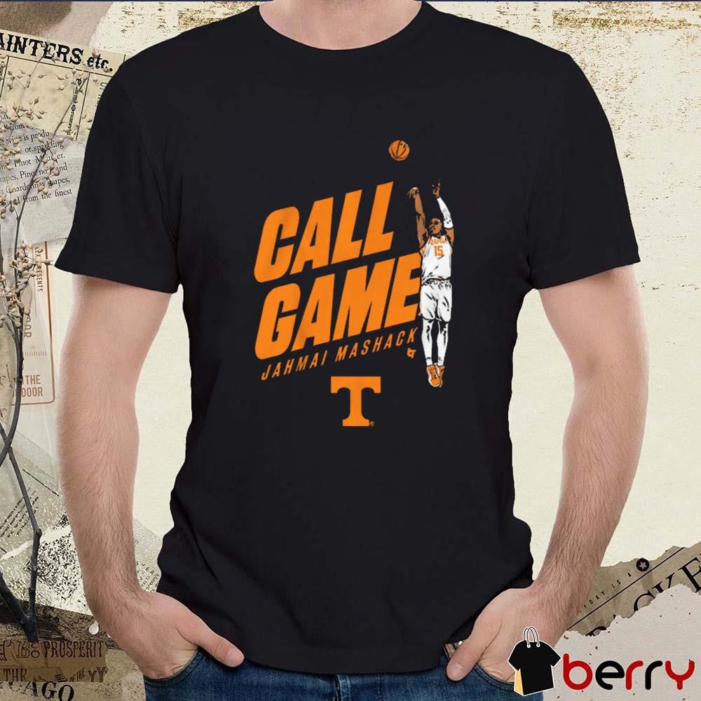 Tennessee Volunteers Jahmai Mashack Called Game Graphic t-shirt