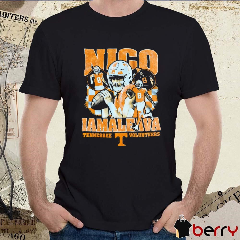 Tennessee Volunteers Nico Iamaleava #8 Vintage Graphic t-shirt