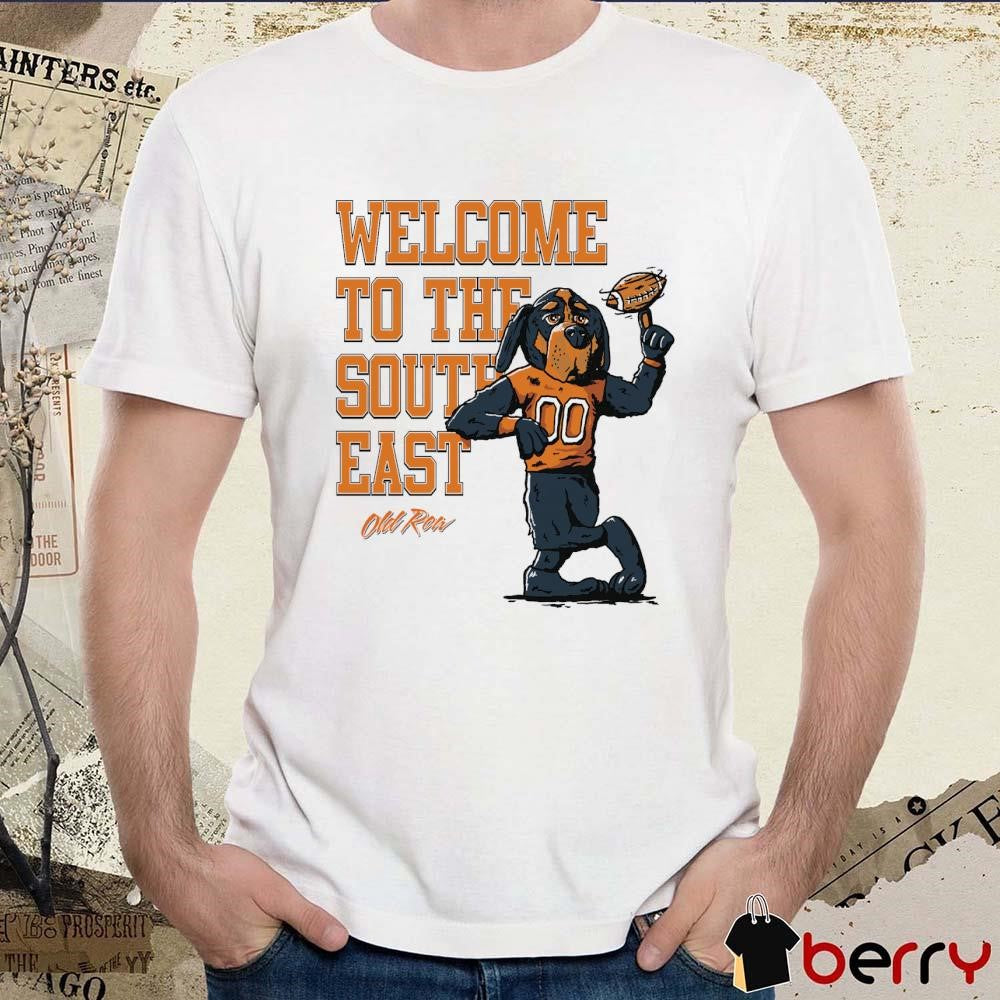 Tennessee Volunteers Welcome To The Southeast t-shirt