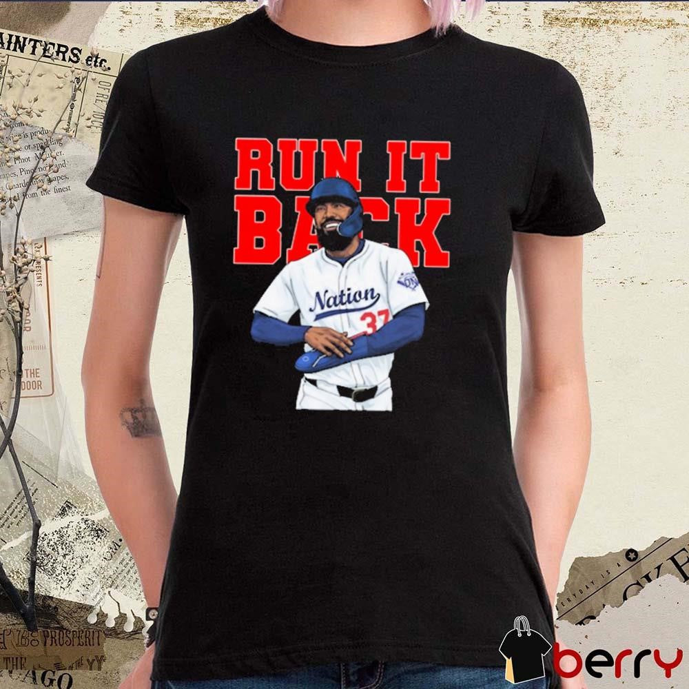 Teoscar Hernández Los Angeles Dodgers MLB Run It Back Baseball Collection t-shirt