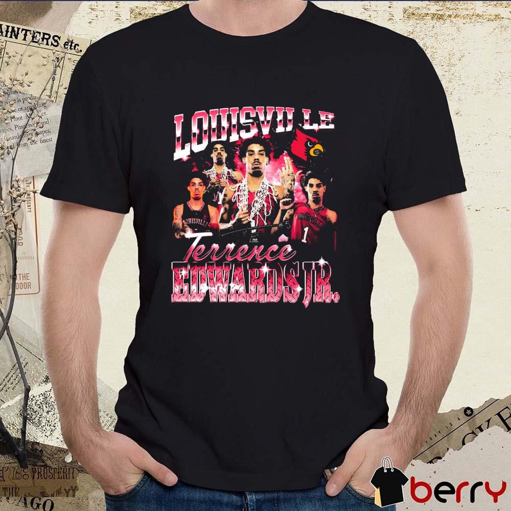 Terrence Edwards Jr. Louisville Cardinals 90s Graphic t-shirt