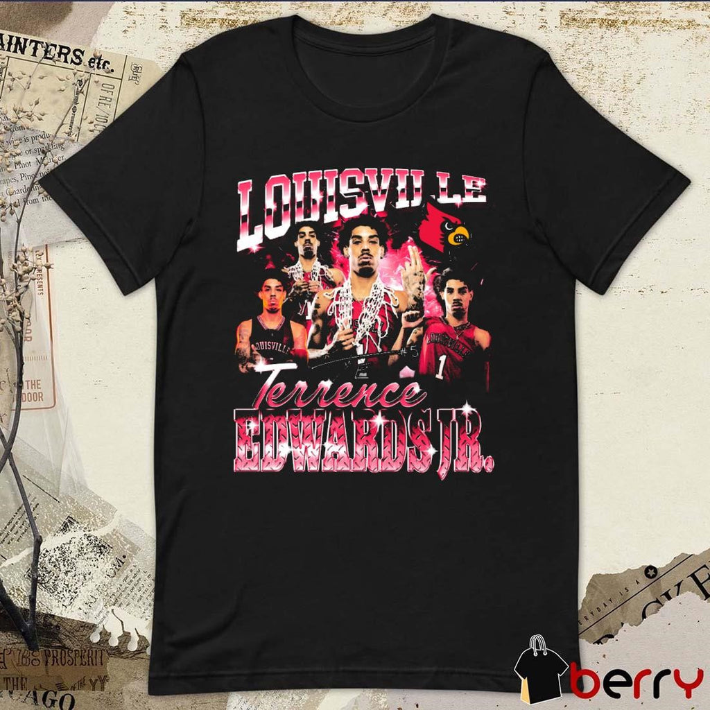 Terrence Edwards Jr. Louisville Cardinals 90s Graphic t-shirt