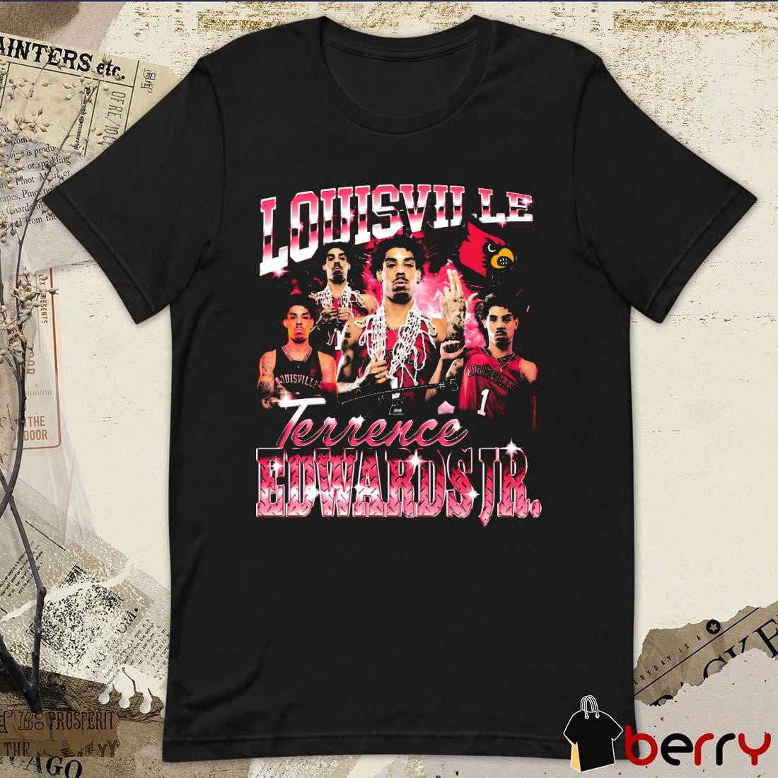 Terrence Edwards Jr. Louisville Cardinals 90s Graphic t-shirt