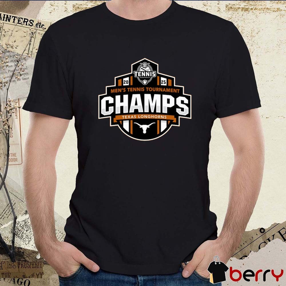 Texas Longhorns SEC Men’s Tennis Tournament Champions NCAA 2025 t-shirt