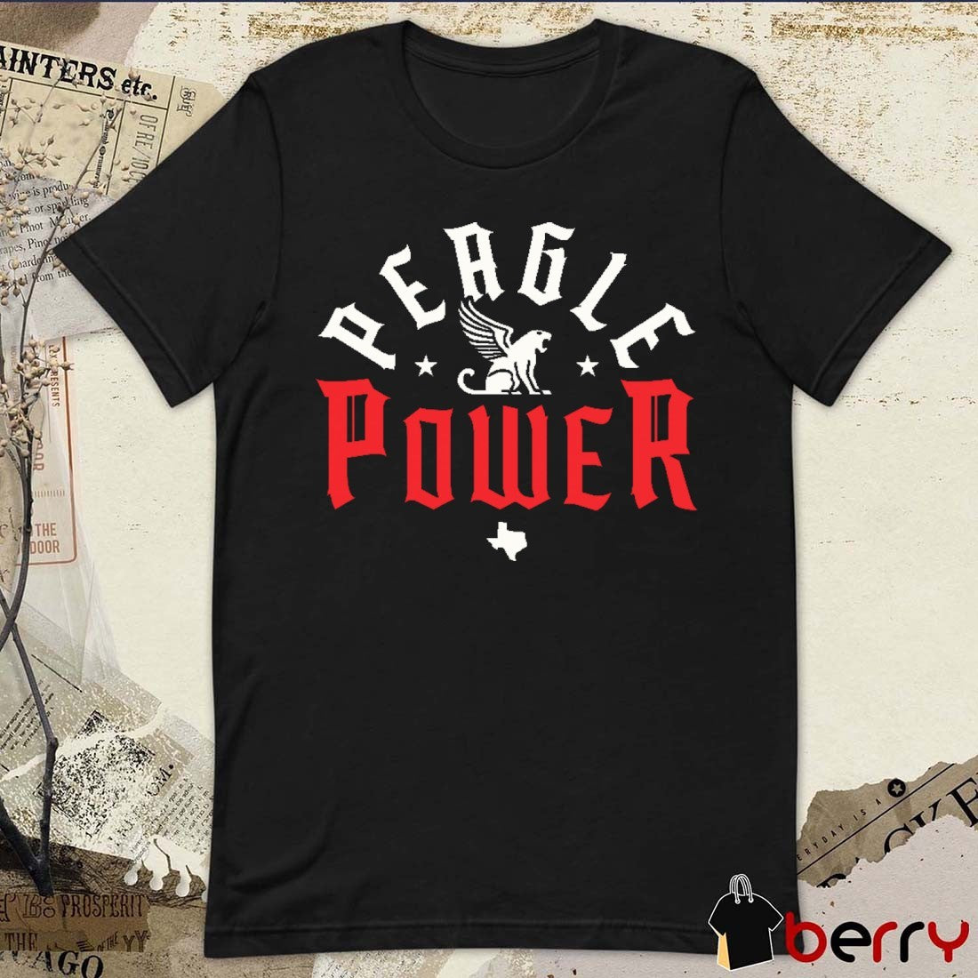 Texas Rangers MLB Peagle Power Texas Baseball 2025 t-shirt