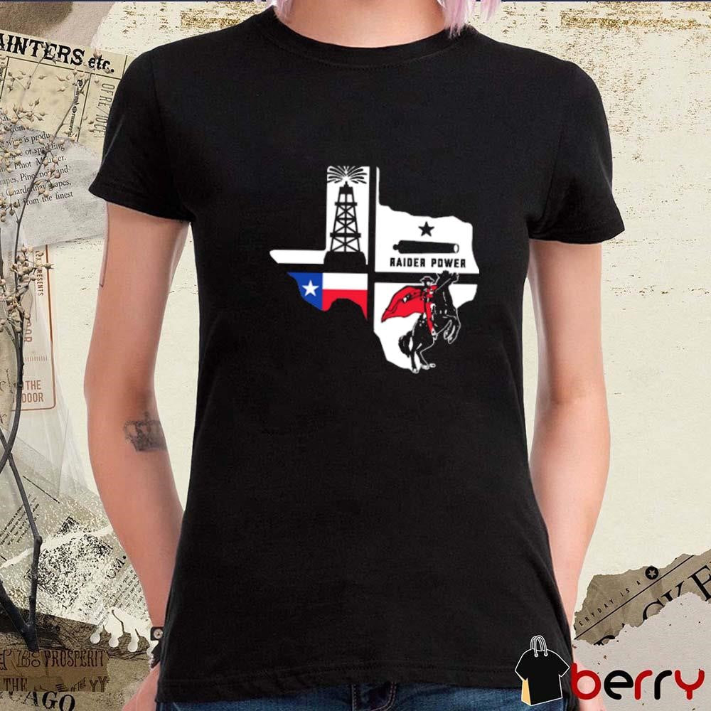 Texas Tech Dark Horse Raider Power Struck Oil MotionFit t-shirt