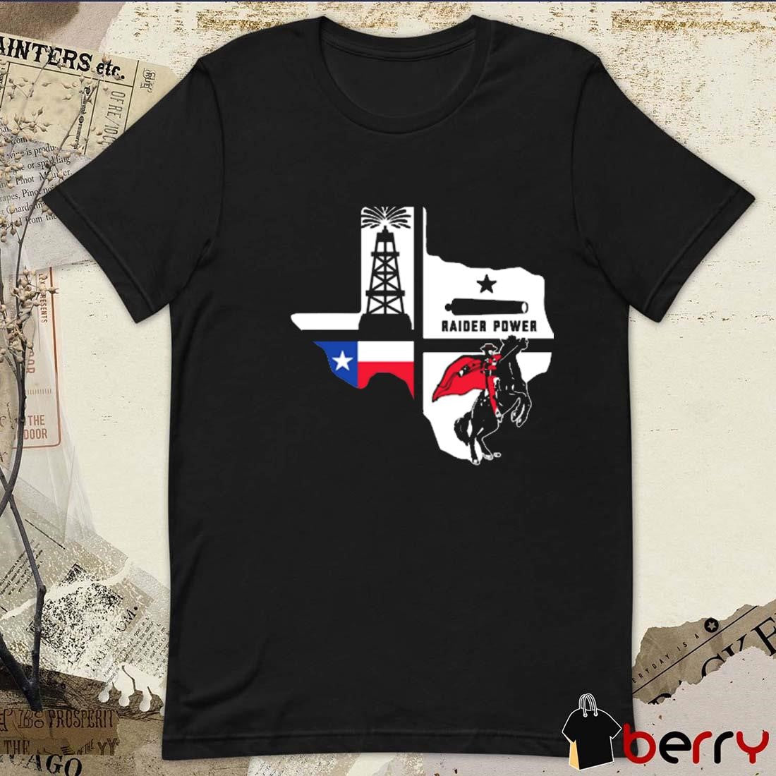 Texas Tech Dark Horse Raider Power Struck Oil MotionFit t-shirt