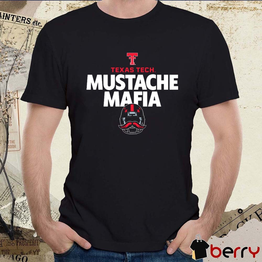 Texas Tech Red Raiders Mustache Mafia NCAA t-shirt