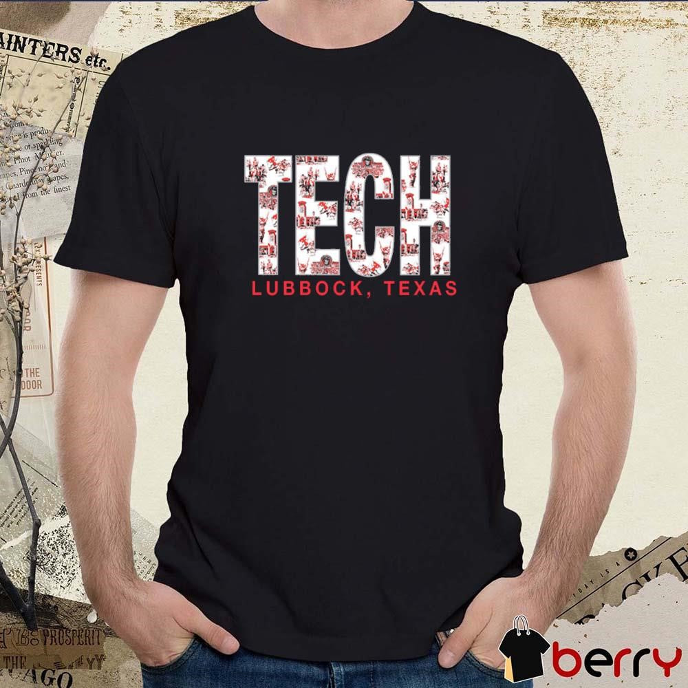 Texas Tech Red Raiders Toile TECH Block Lubbock Texas t-shirt