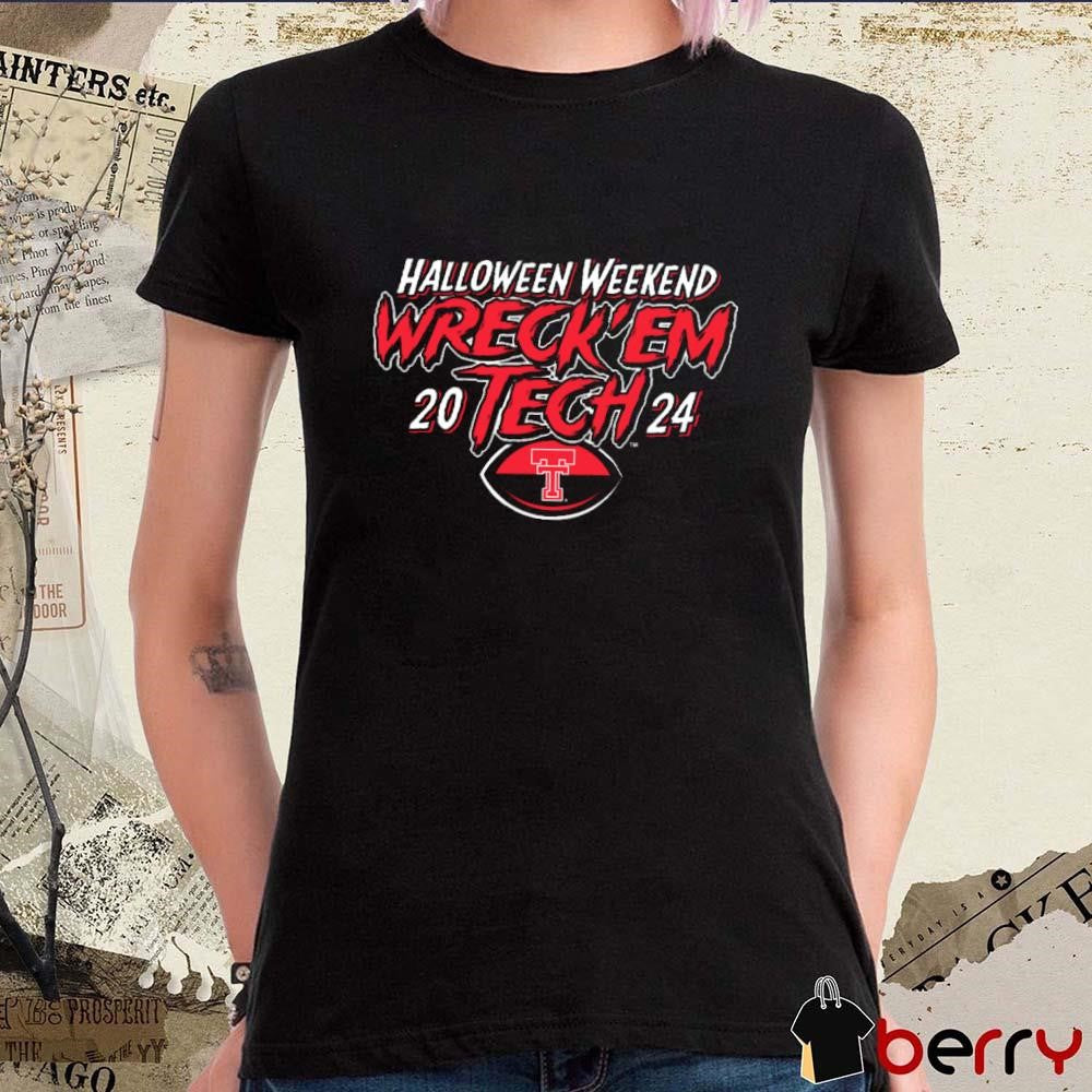Texas Tech Red Raiders vs. TCU Texas Christian 2024 Halloween Weekend Wreck ‘Em t-shirt