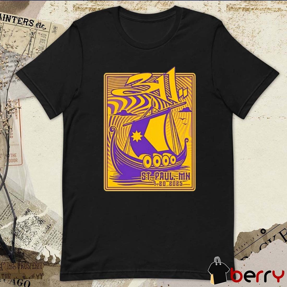 The 311 Band St. Paul, MN Minnesota Yacht Club Festival July 20 2025 t-shirt
