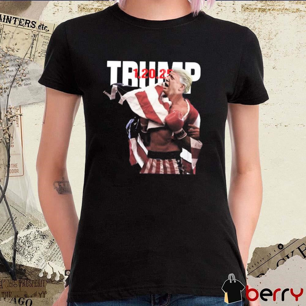 The Alex Jones Donald Trump Rocky 1.20.25 President America 47th t-shirt