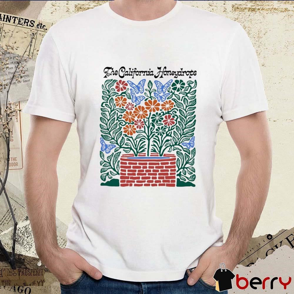The California Cahoneydrops Flower Pot Graphic t-shirt