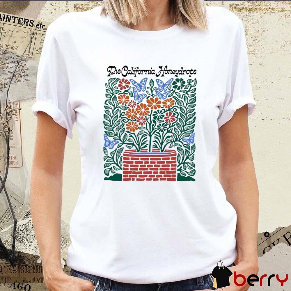 The California Cahoneydrops Flower Pot Graphic t-shirt