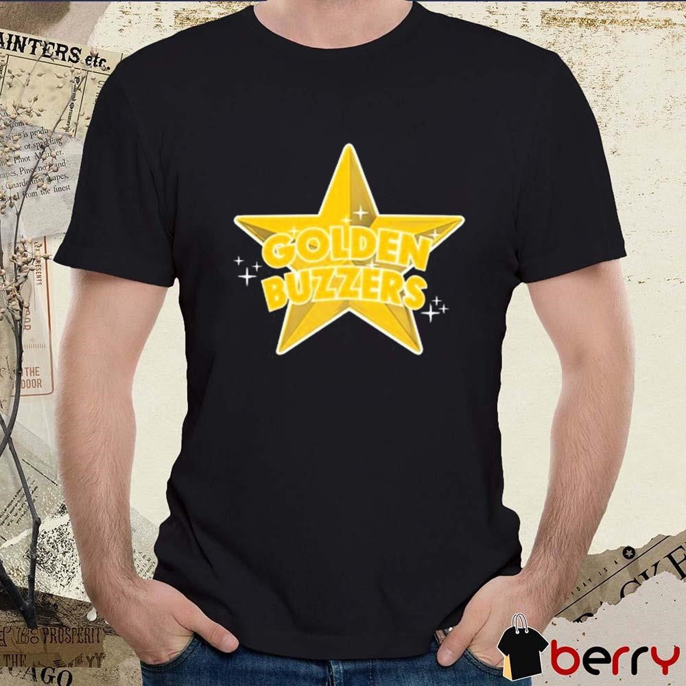 The Cramer Games Golden Buzzers t-shirt