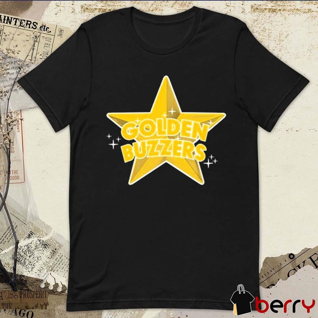 The Cramer Games Golden Buzzers t-shirt