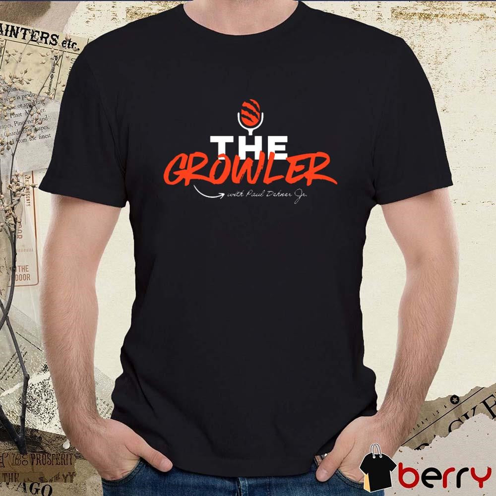 The Growler Podcast with Paul Dehner t-shirt