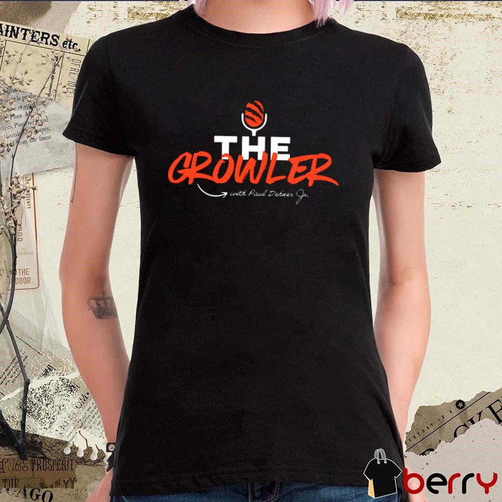 The Growler Podcast with Paul Dehner t-shirt