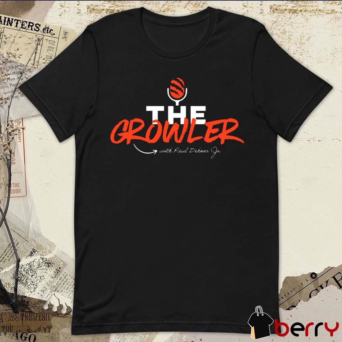 The Growler Podcast with Paul Dehner t-shirt