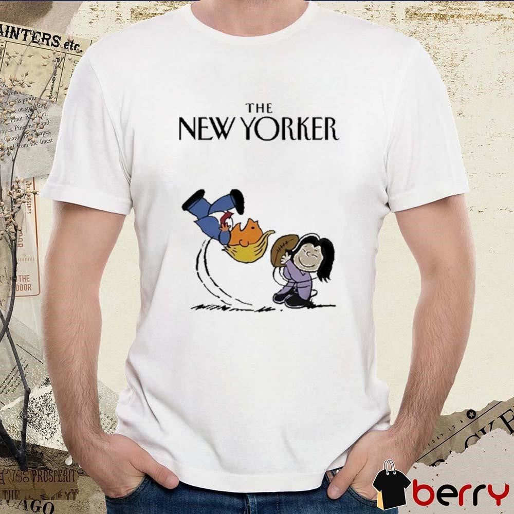 The New Yorker Kamala Harris And Donald Trump Peanuts t-shirt