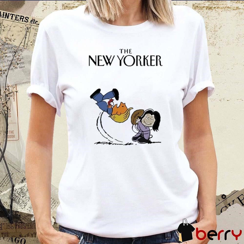 The New Yorker Kamala Harris And Donald Trump Peanuts t-shirt