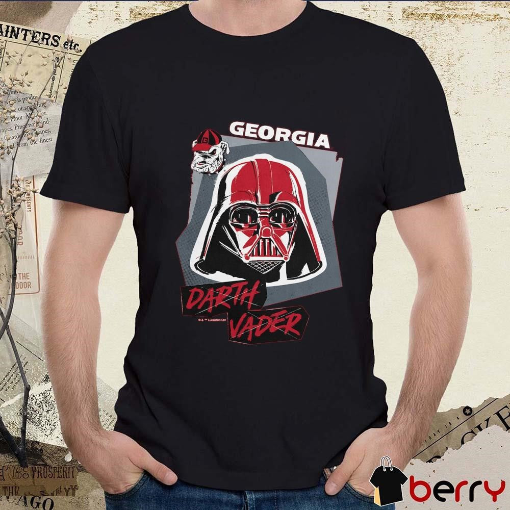 The Northwest Group Darth Vader Georgia Bulldogs t-shirt