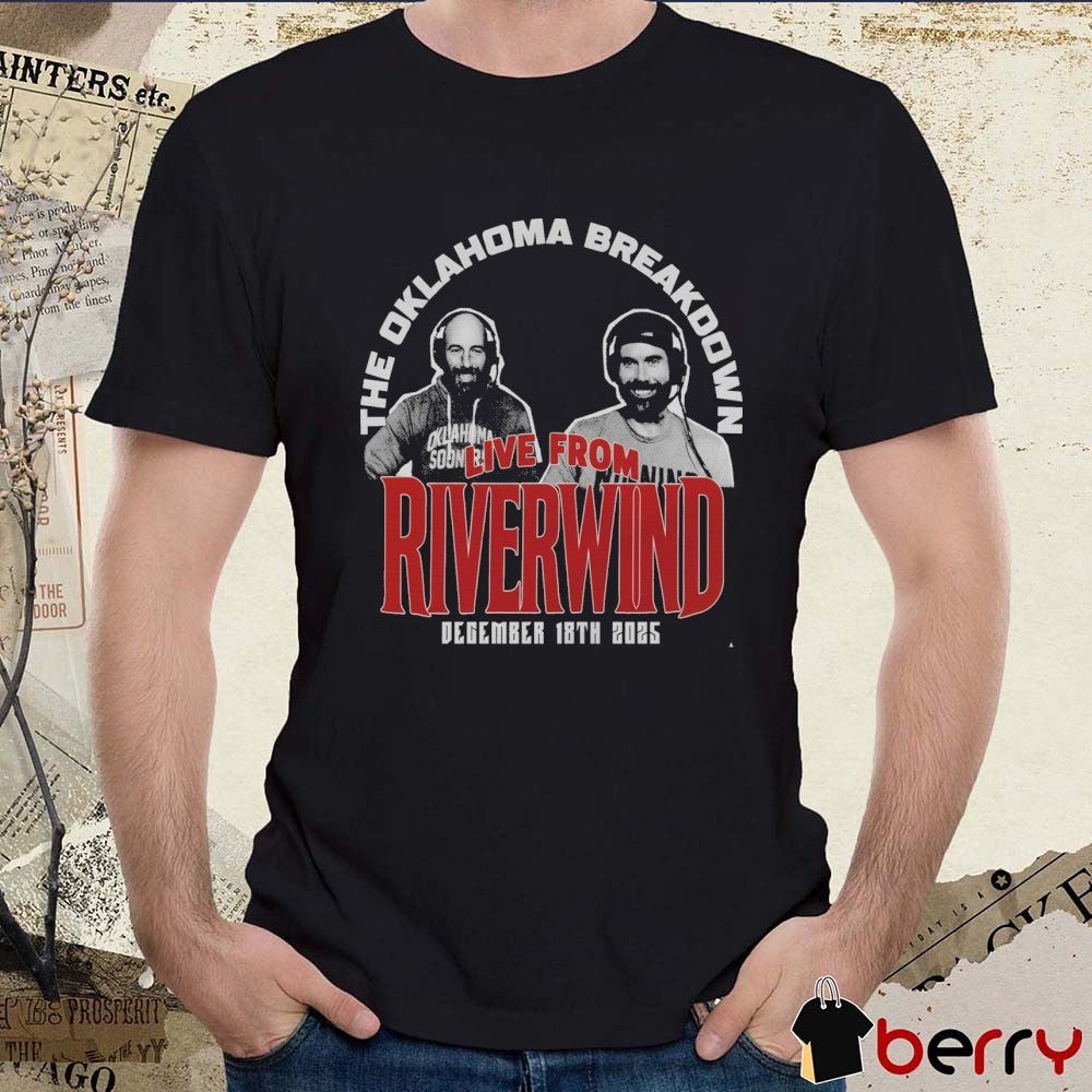 The Oklahoma Breakdown Live From Riverwind December 18th 2025 t-shirt