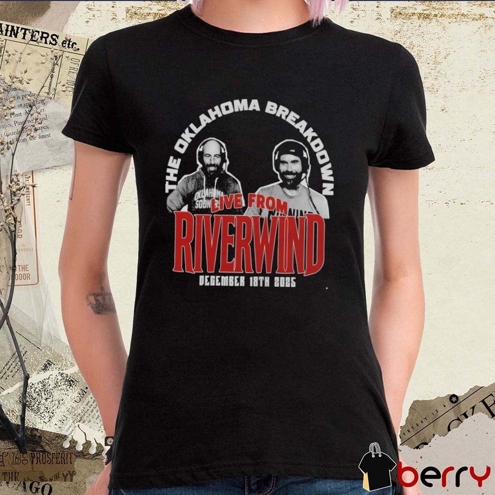 The Oklahoma Breakdown Live From Riverwind December 18th 2025 t-shirt
