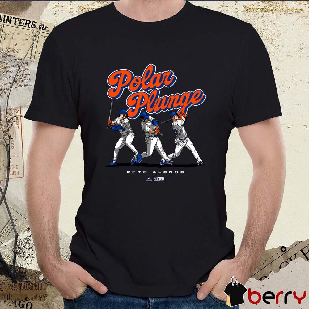 The Polar Plunge Pete Alonso New York Mets MLB t-shirt