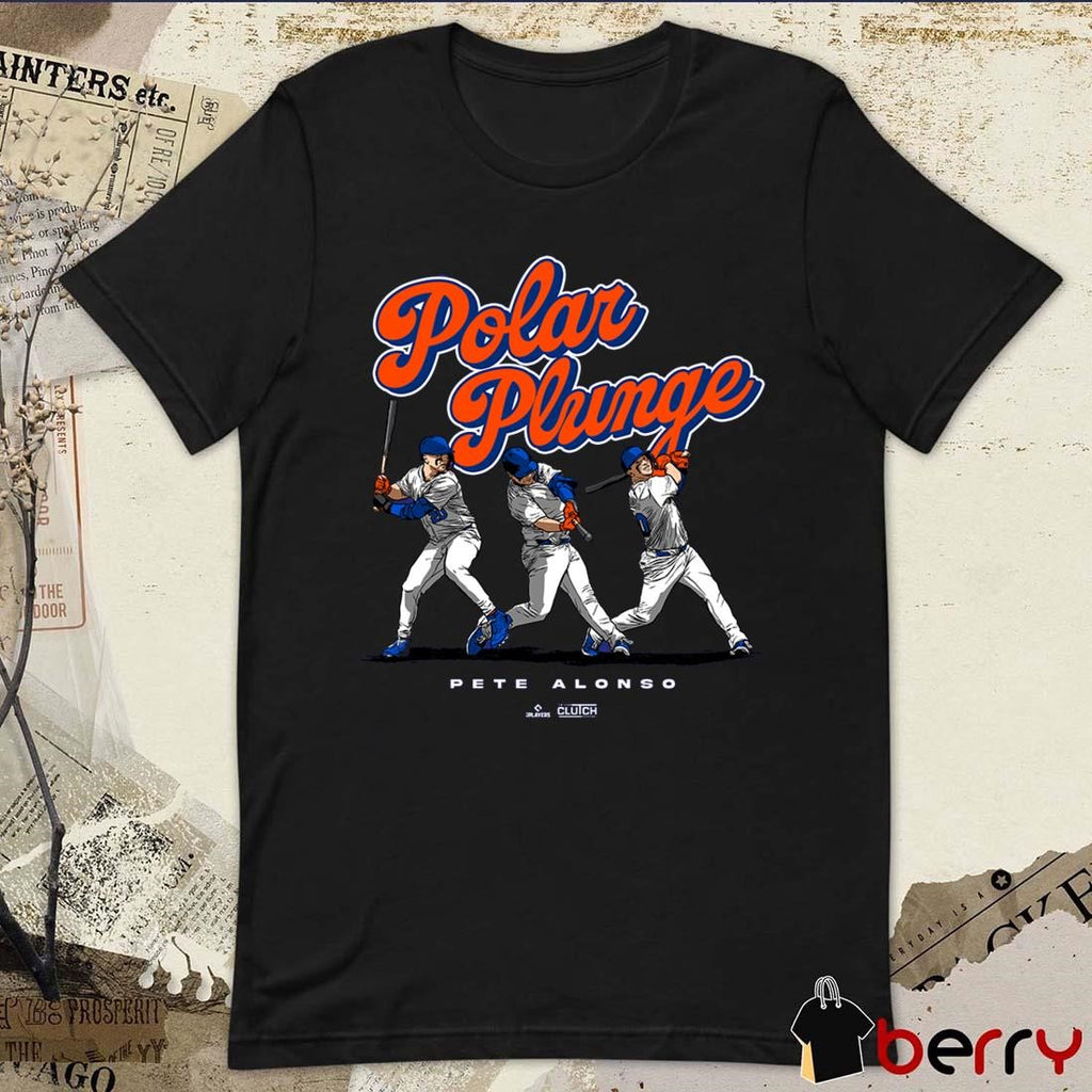 The Polar Plunge Pete Alonso New York Mets MLB t-shirt