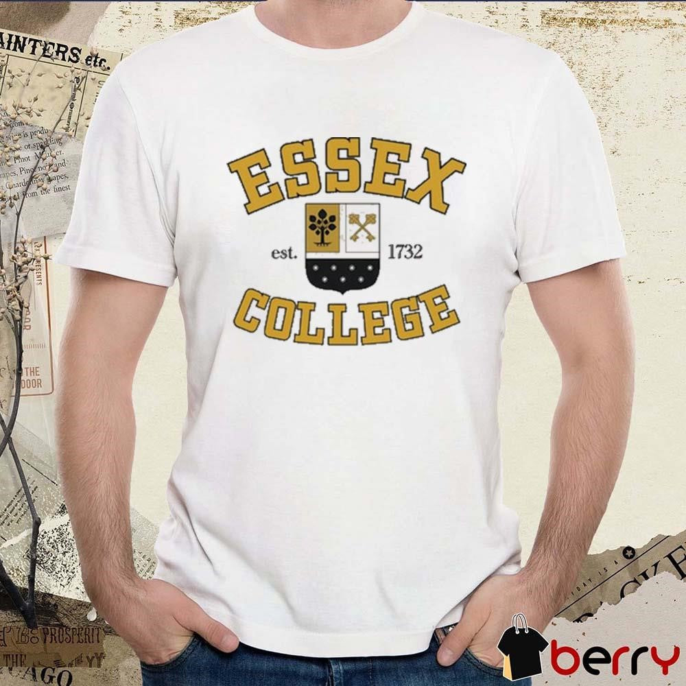 The Sex Lives Of College Girls Essex College Est 1732 t-shirt
