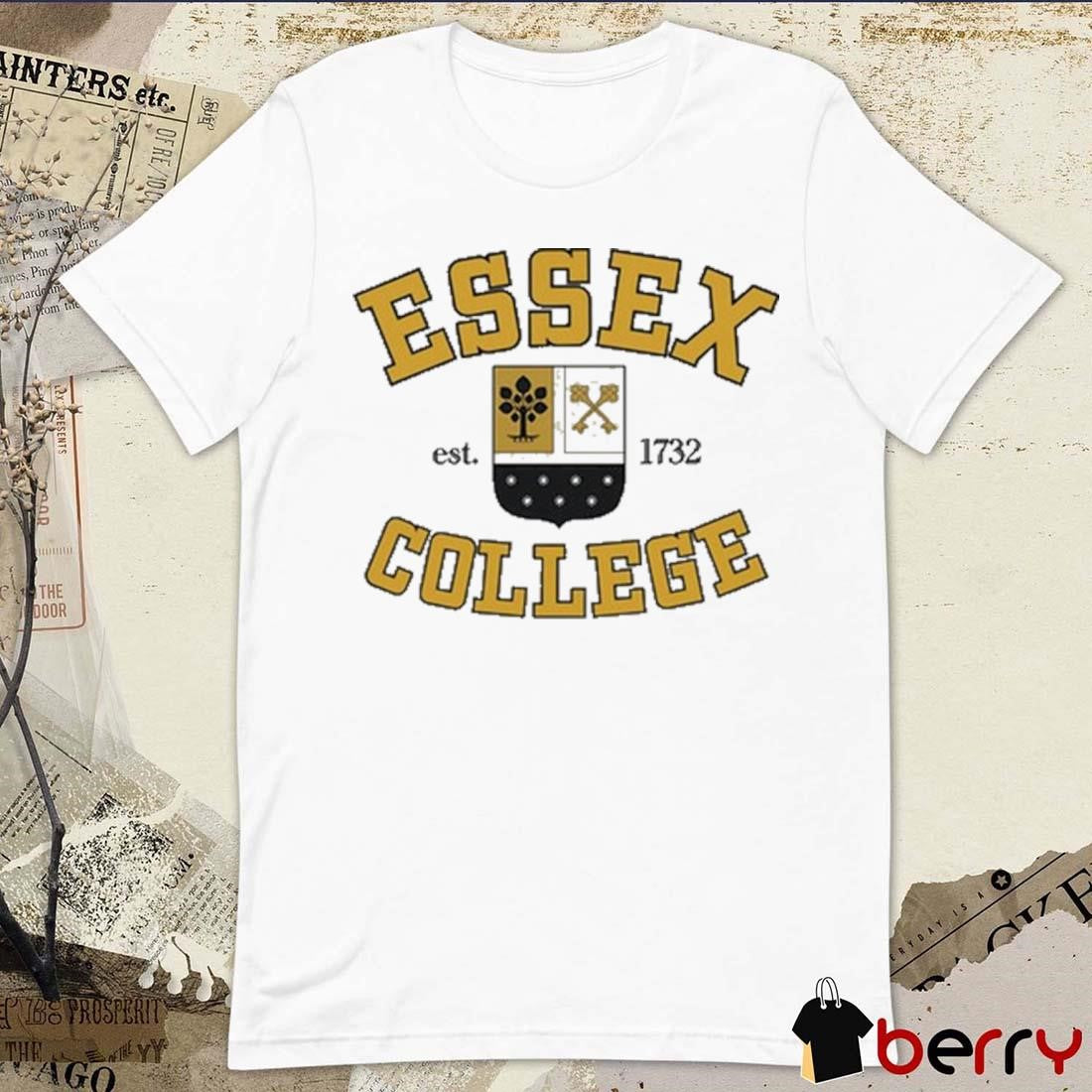 The Sex Lives Of College Girls Essex College Est 1732 t-shirt